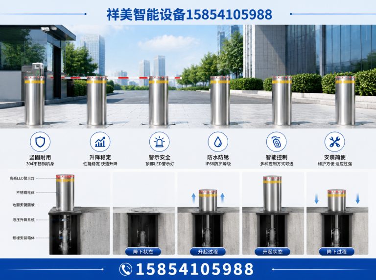 历下区升降柱展示图